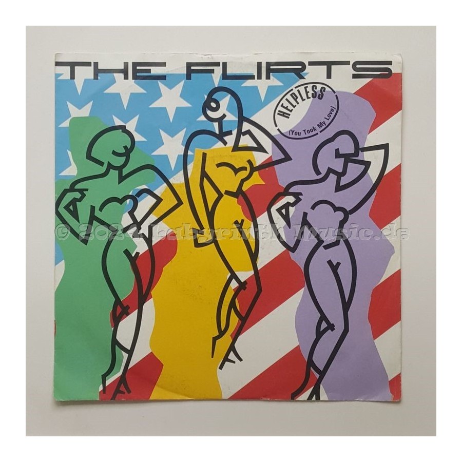 The Flirts - Helpless • 7" Vinyl - Labyrinth Music