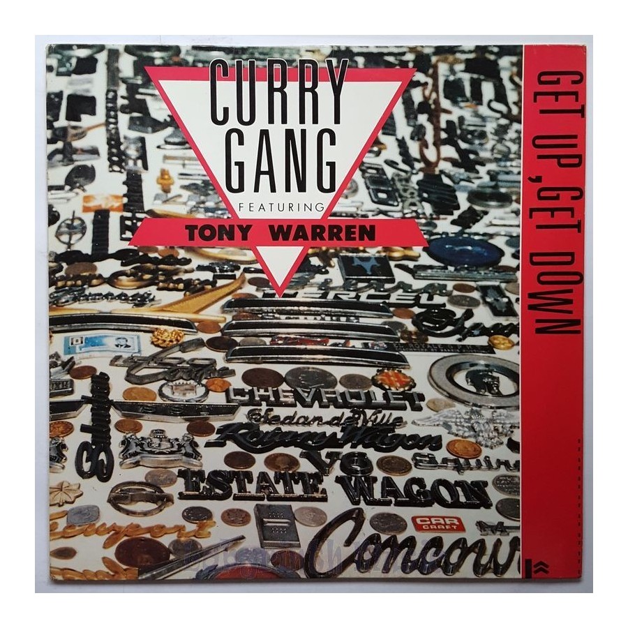 Curry Gang Feat. Tony Warren - Get Up, Get Down • 12" Vinyl Maxi - Labyrinth Music