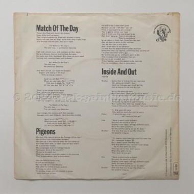 Genesis - Spot The Pigeon • 7" Vinyl • EX - Labyrinth Music