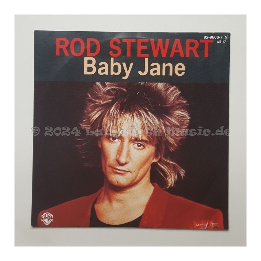 Rod Stewart - Baby Jane • 7" Vinyl • MINT - Labyrinth Music