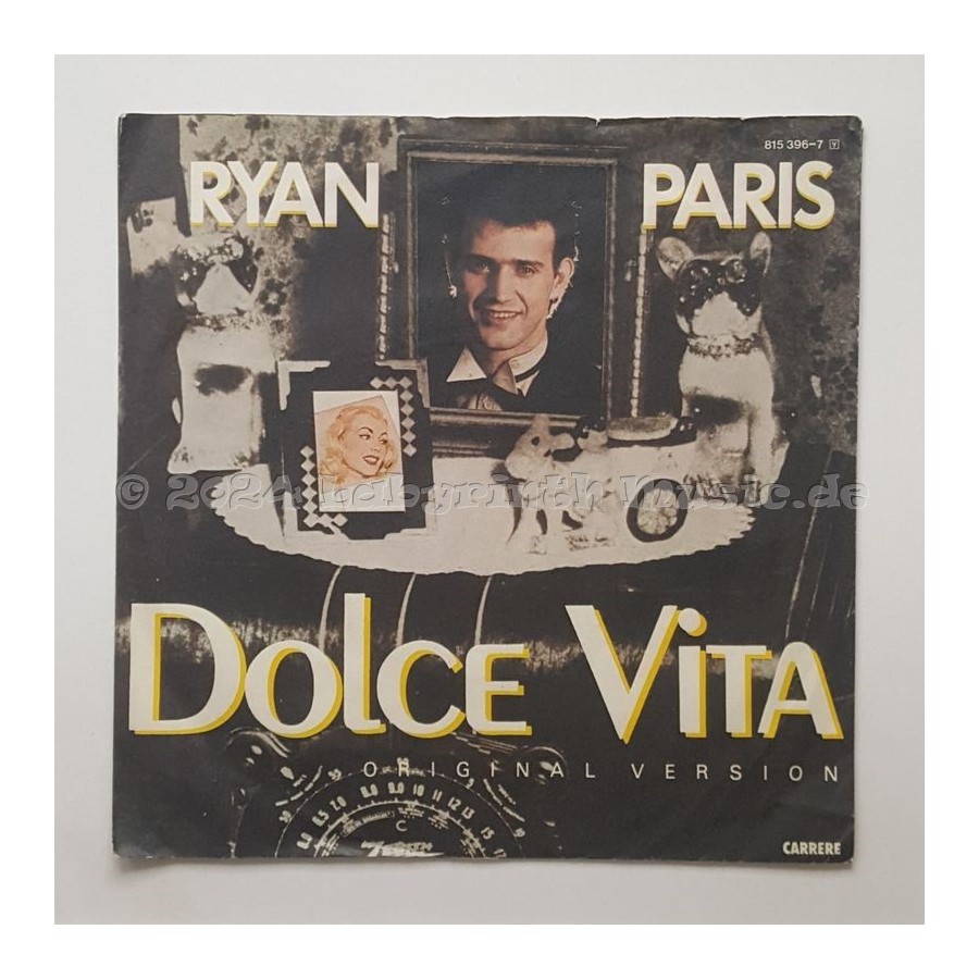Ryan Paris - Dolce Vita • 7" Vinyl - Labyrinth Music