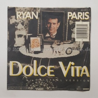 Ryan Paris - Dolce Vita • 7" Vinyl - Labyrinth Music