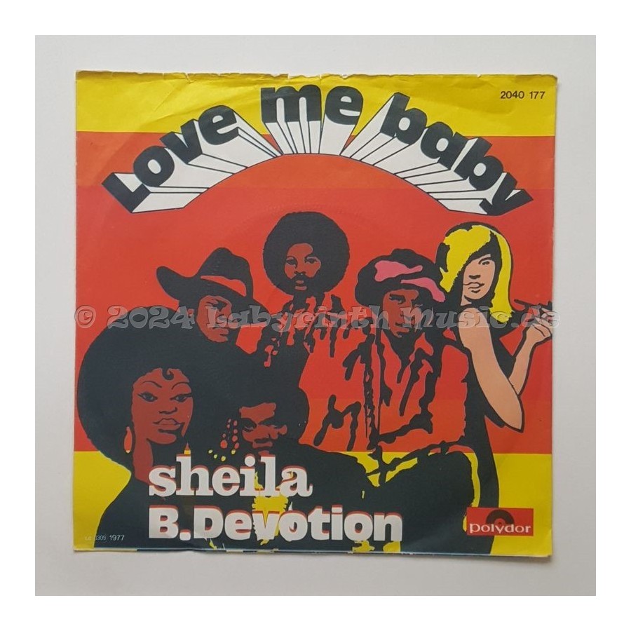 Sheila & B. Devotion - Love Me Baby • 7" Vinyl - Labyrinth Music