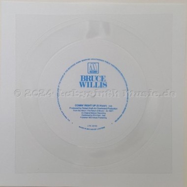 Bruce Willis - Comin' Right Up • Flexi-Disc - Labyrinth Music