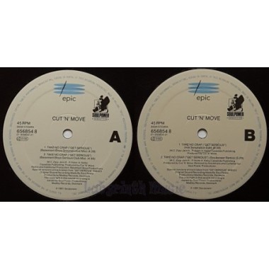 Cut 'n' Move - Take No Crap (Get Serious) • 12" Vinyl Maxi • EX - Labyrinth Music