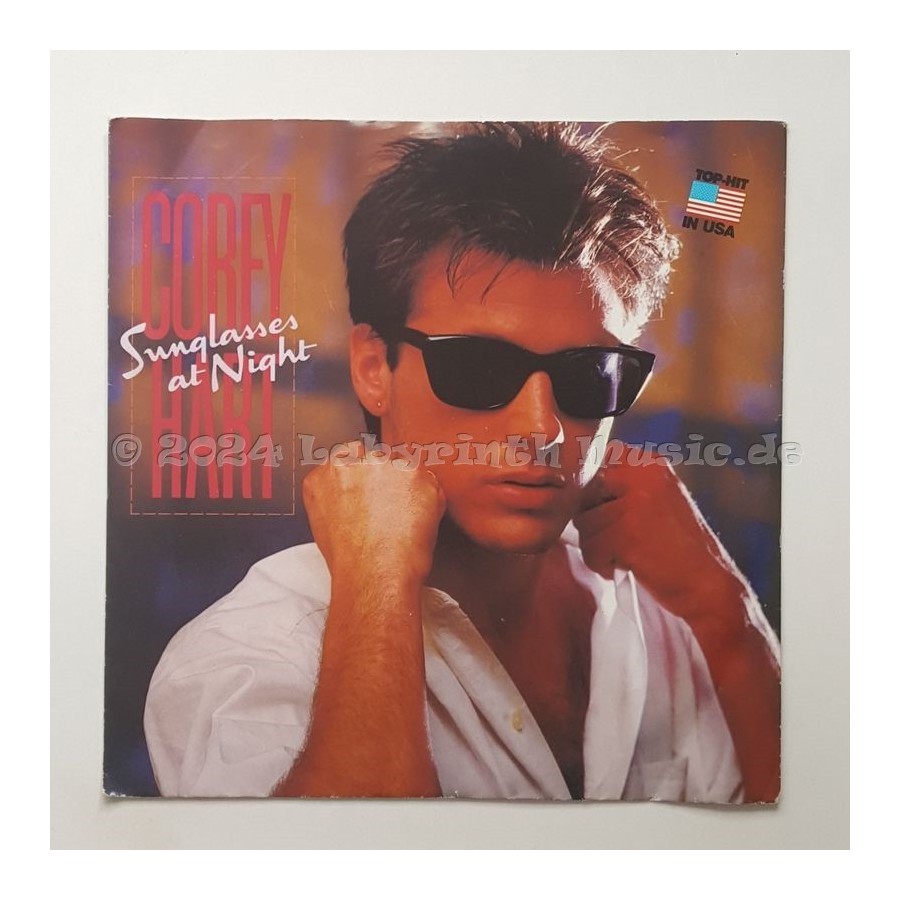 Corey Hart - Sunglasses At Night • 7" Vinyl • EX - Labyrinth Music