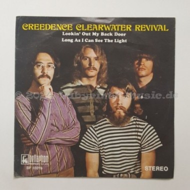Creedence Clearwater Revival - Lookin' Out My Back Door • Long As I Can See The Light • 7" Vinyl - Labyrinth Music