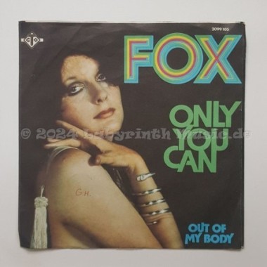 Fox - Only You Can • Out Of My Body • 7" Vinyl - Labyrinth Music