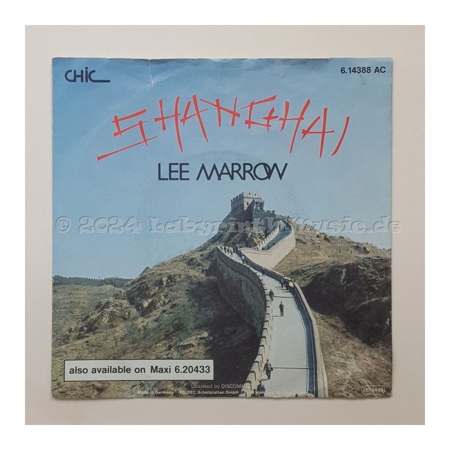 Lee Marrow - Shanghai • 7" Vinyl - Labyrinth Music