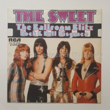 The Sweet - The Ballroom Blitz • 7" Vinyl - Labyrinth Music