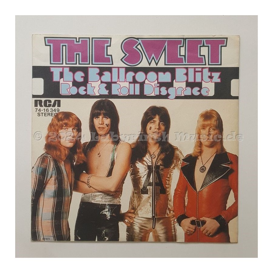 The Sweet - The Ballroom Blitz • 7" Vinyl - Labyrinth Music