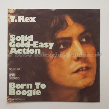 T. Rex - Solid Gold-Easy Action • Born To Boogie • 7" Vinyl - Labyrinth Music