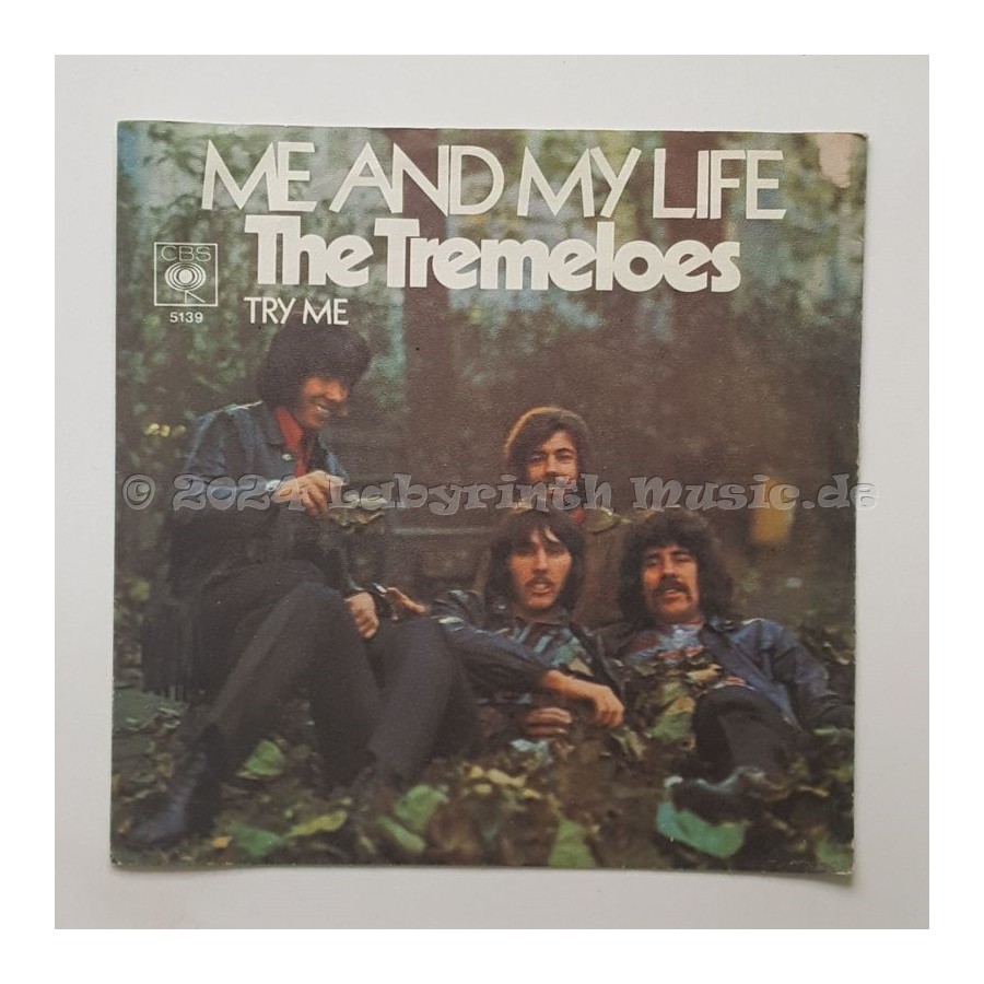 The Tremeloes - Me And My Life • Try Me • 7" Vinyl • EX - Labyrinth Music