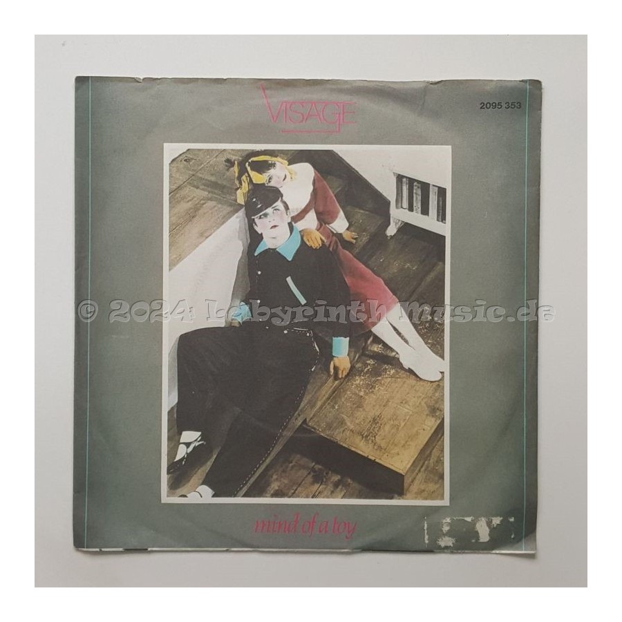 Visage - Mind Of A Toy • 7" Vinyl - Labyrinth Music