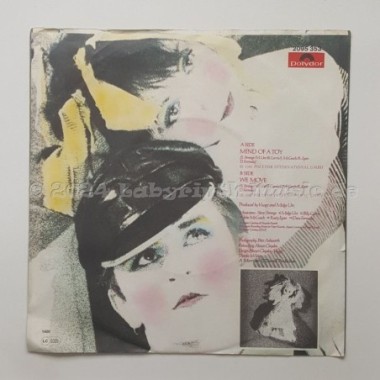 Visage - Mind Of A Toy • 7" Vinyl - Labyrinth Music