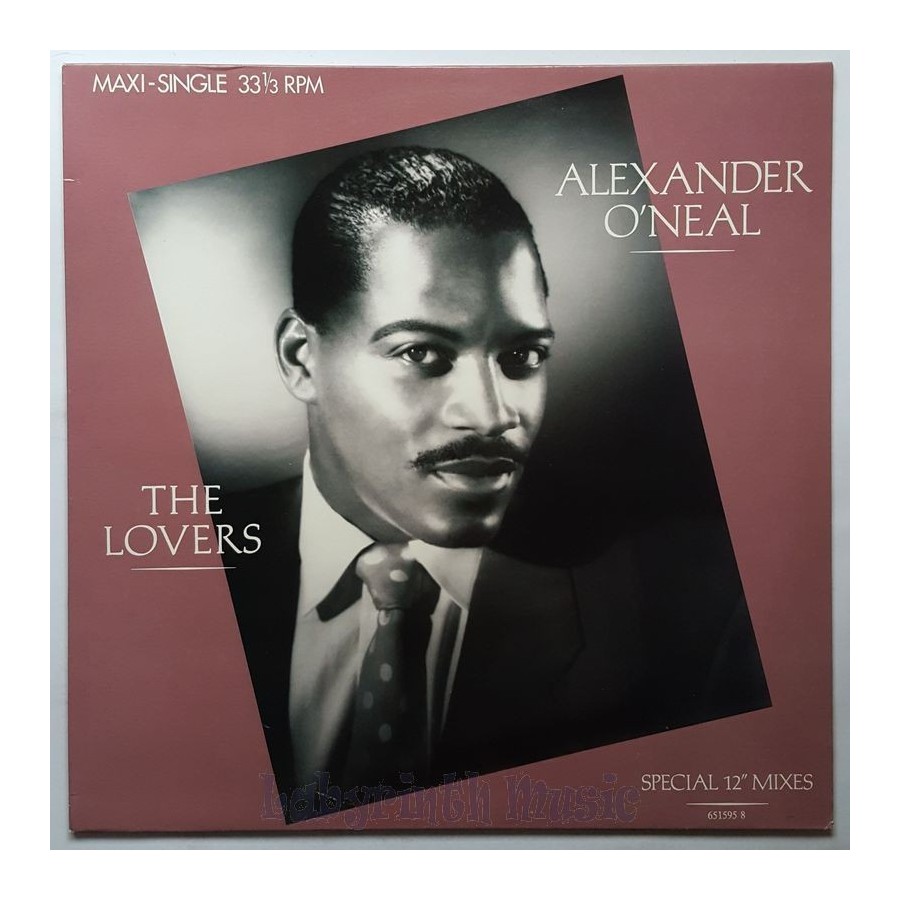Alexander O'Neal - The Lovers • 12" Vinyl Maxi • NM - Labyrinth Music