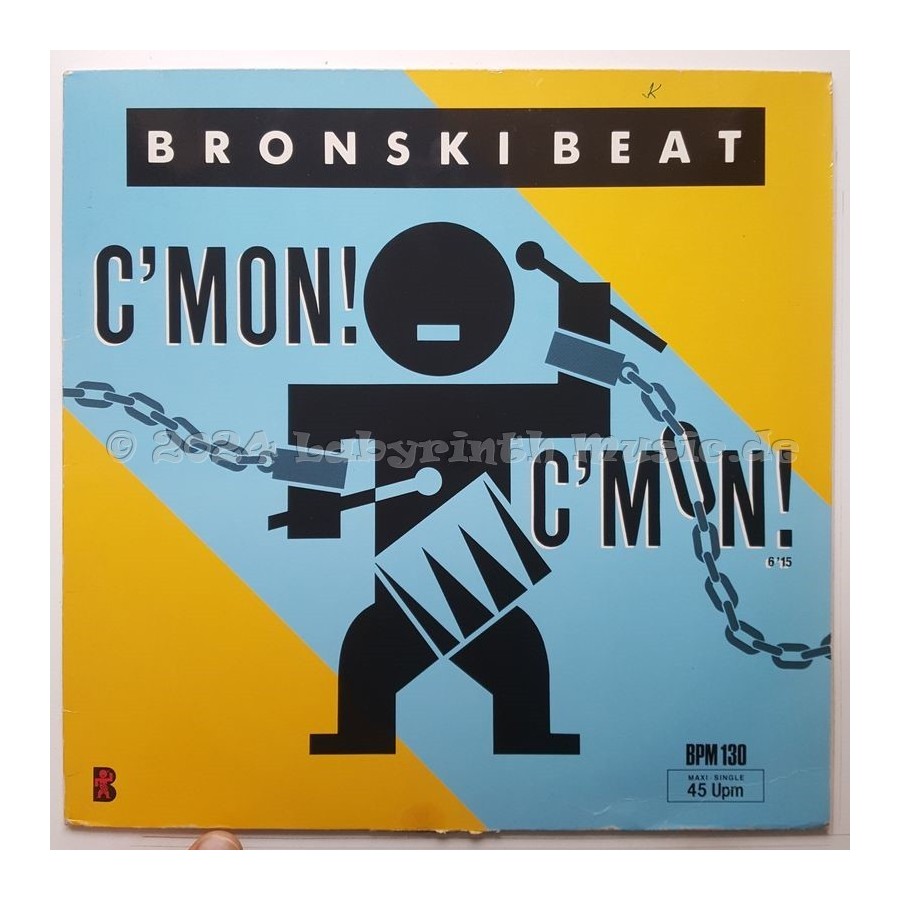 Bronski Beat - C'mon C'mon • 12" Vinyl Maxi • EX - Labyrinth Music