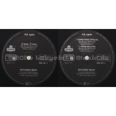 Bronski Beat - C'mon C'mon • 12" Vinyl Maxi • EX - Labyrinth Music