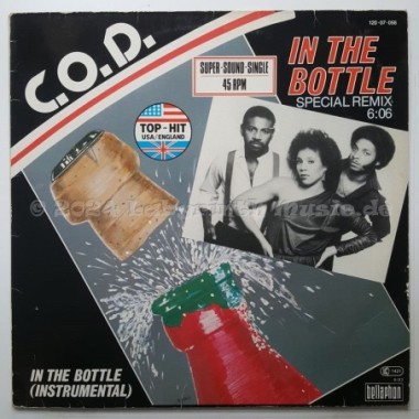C.O.D. - In The Bottle • 12" Vinyl Maxi - Labyrinth Music