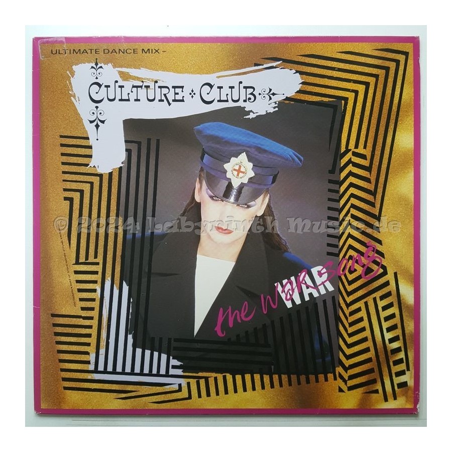 Culture Club - The War Song • 12" Vinyl Maxi • EX - Labyrinth Music