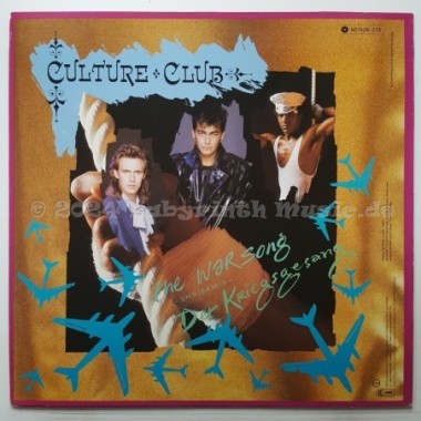 Culture Club - The War Song • 12" Vinyl Maxi • EX - Labyrinth Music