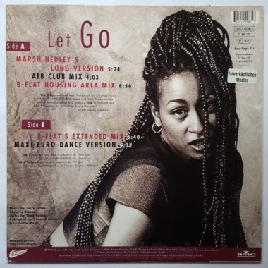 Cymurai Feat. Thea Austin - Let Go • 12" Vinyl Maxi • MINT - Labyrinth Music