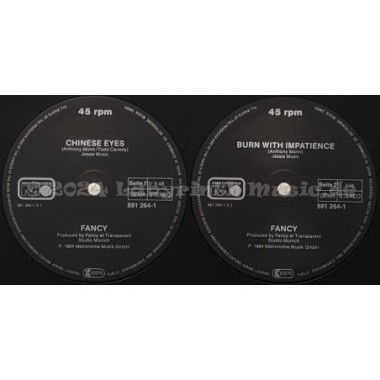 Fancy - Chinese Eyes • 12" Vinyl Maxi • EX - Labyrinth Music