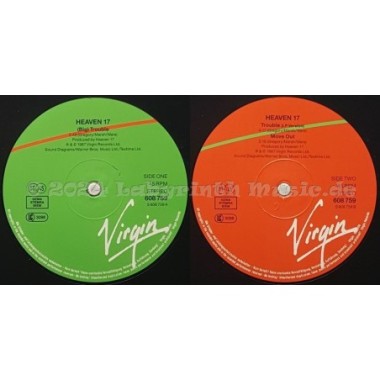 Heaven 17 - (Big) Trouble • 12" Vinyl Maxi • EX - Labyrinth Music