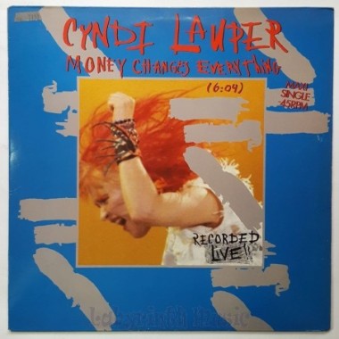 Cyndi Lauper - Money Changes Everything • 12" Vinyl Maxi • EX - Labyrinth Music