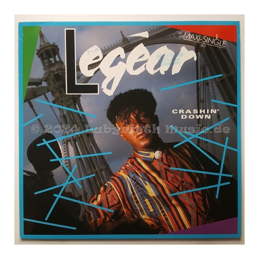Legear - Crashin' Down • 12" Vinyl Maxi - Labyrinth Music
