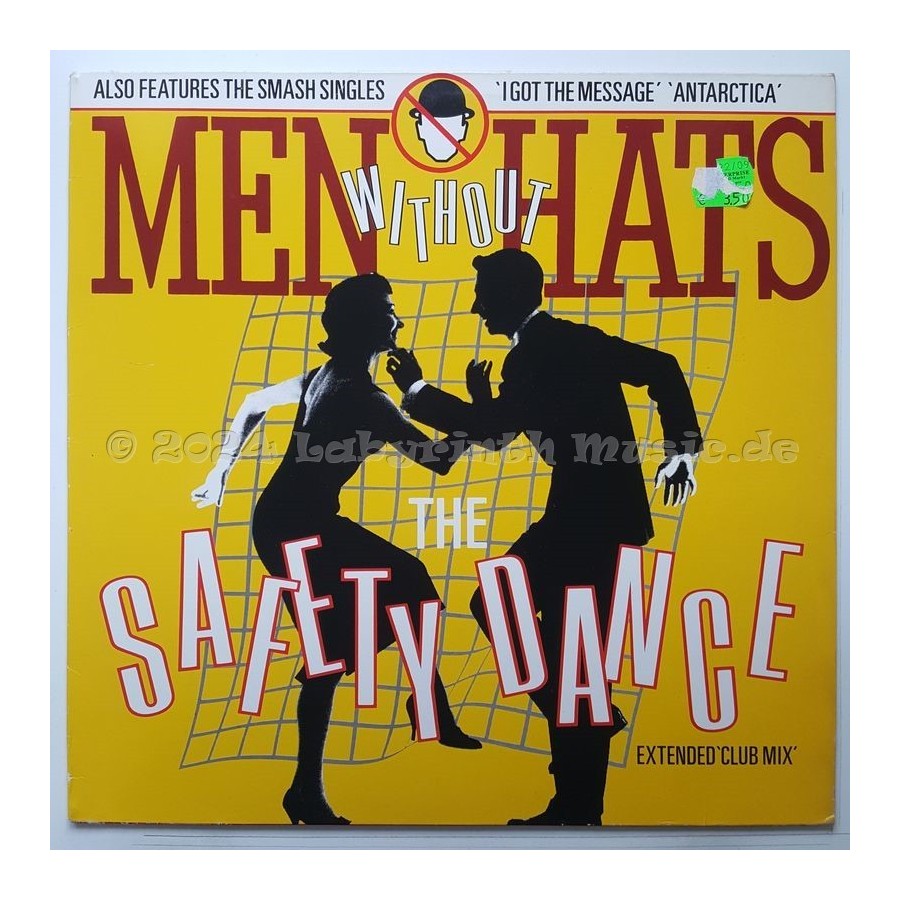 Men Without Hats - The Safety Dance • 12" Vinyl Maxi • EX - Labyrinth Music