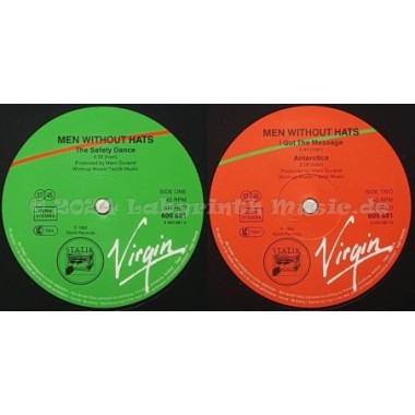 Men Without Hats - The Safety Dance • 12" Vinyl Maxi • EX - Labyrinth Music