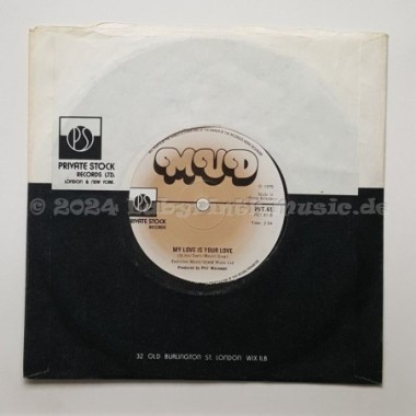 Mud - L' L' Lucy • 7" Vinyl - Labyrinth Music