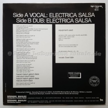 Off - Electrica Salsa (Baba Baba) • 12" Vinyl Maxi - Labyrinth Music