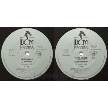 Cyré - Last Chance • 12" Vinyl Maxi • EX - Labyrinth Music