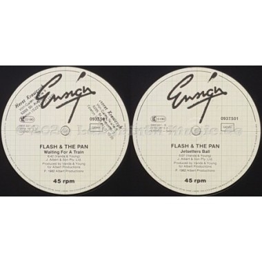 Flash And The Pan - Waiting For A Train • Long Disco Version • 12" Vinyl Maxi - Labyrinth Music