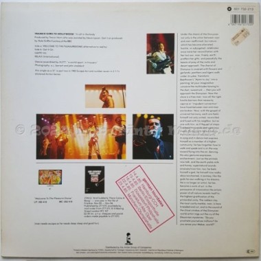 Frankie Goes To Hollywood - Welcome To The Pleasuredome • 12" Vinyl Maxi - Labyrinth Music