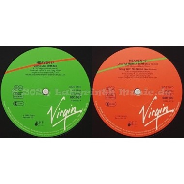 Heaven 17 - Come Live With Me • 12" Vinyl Maxi • EX - Labyrinth Music
