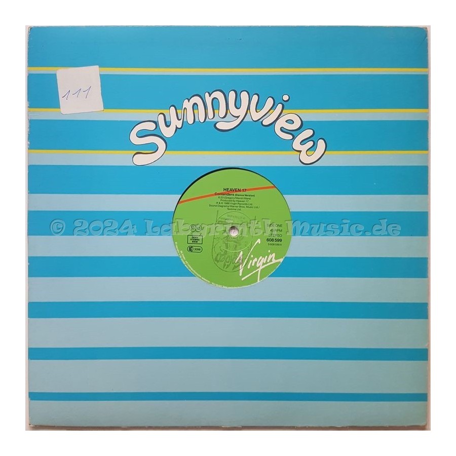 Heaven 17 - Contenders • 12" Vinyl Maxi - Labyrinth Music