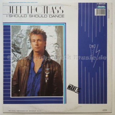 Jeff Thomass - I Should Should Dance • 12" Vinyl Maxi • EX - Labyrinth Music