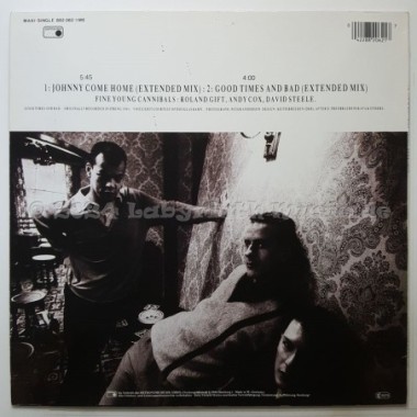 Fine Young Cannibals - Johnny Come Home • 12" Vinyl Maxi • EX - Labyrinth Music