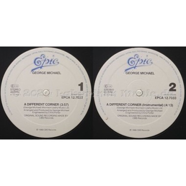 George Michael - A Different Corner • 12" Vinyl Maxi - Labyrinth Music