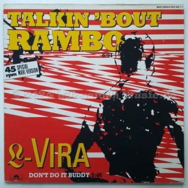 L-Vira - Talkin 'bout Rambo • 12" Vinyl Maxi - Labyrinth Music