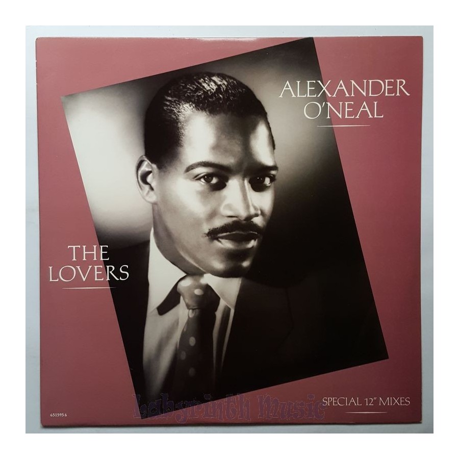 Alexander O'Neal - The Lovers • 12" Vinyl Maxi - Labyrinth Music