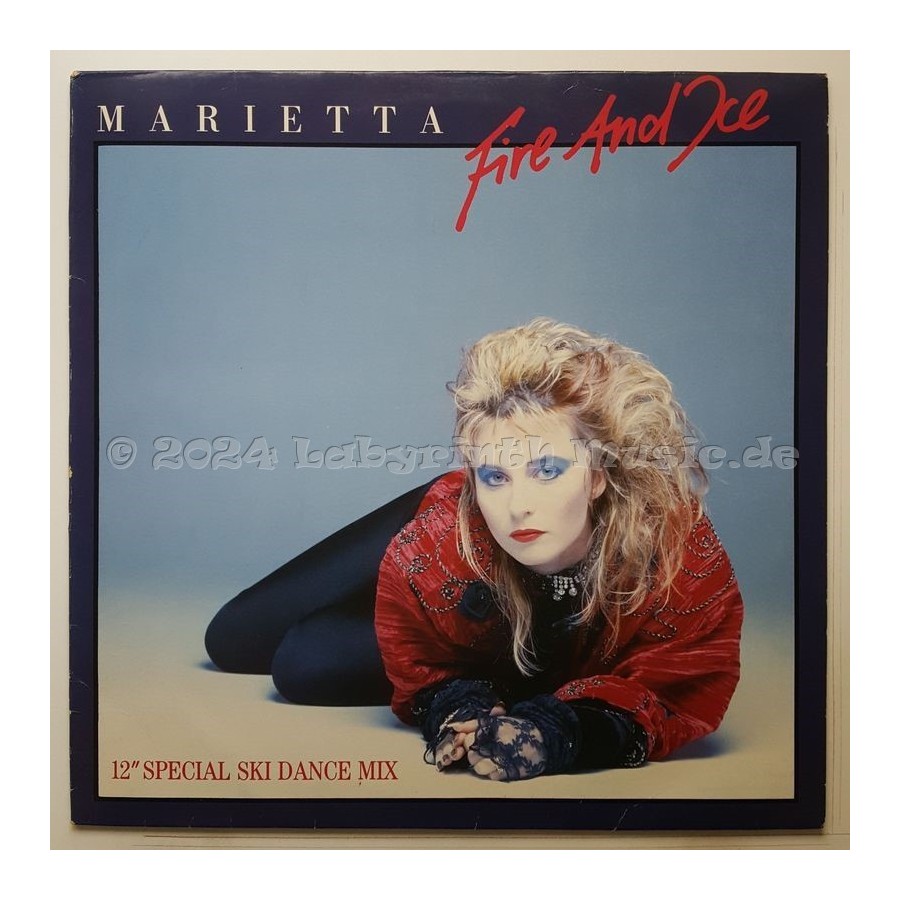 Marietta - Fire And Ice • 12" Vinyl Maxi • EX - Labyrinth Music