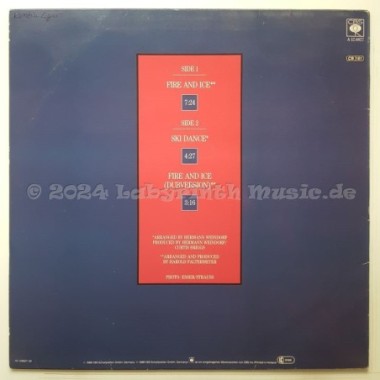 Marietta - Fire And Ice • 12" Vinyl Maxi • EX - Labyrinth Music