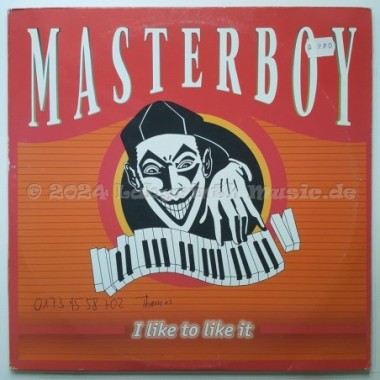 Masterboy - I Like To Like It • 12" Vinyl Maxi - Labyrinth Music