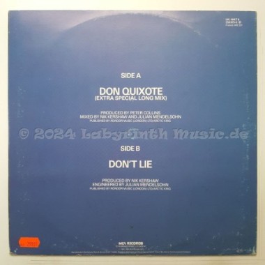 Nik Kershaw - Don Quixote • 12" Vinyl Maxi • EX - Labyrinth Music