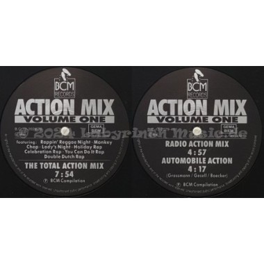 Various - Action Mix Volume One • 12" Vinyl Maxi • EX - Labyrinth Music