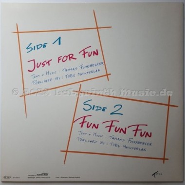 Fun Gang - Just For Fun • 12" Vinyl Maxi - Labyrinth Music